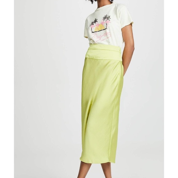 ❎SOLD LOCALLY- NWT Free People Women's Normani Bias Skirt - Picture 4 of 6